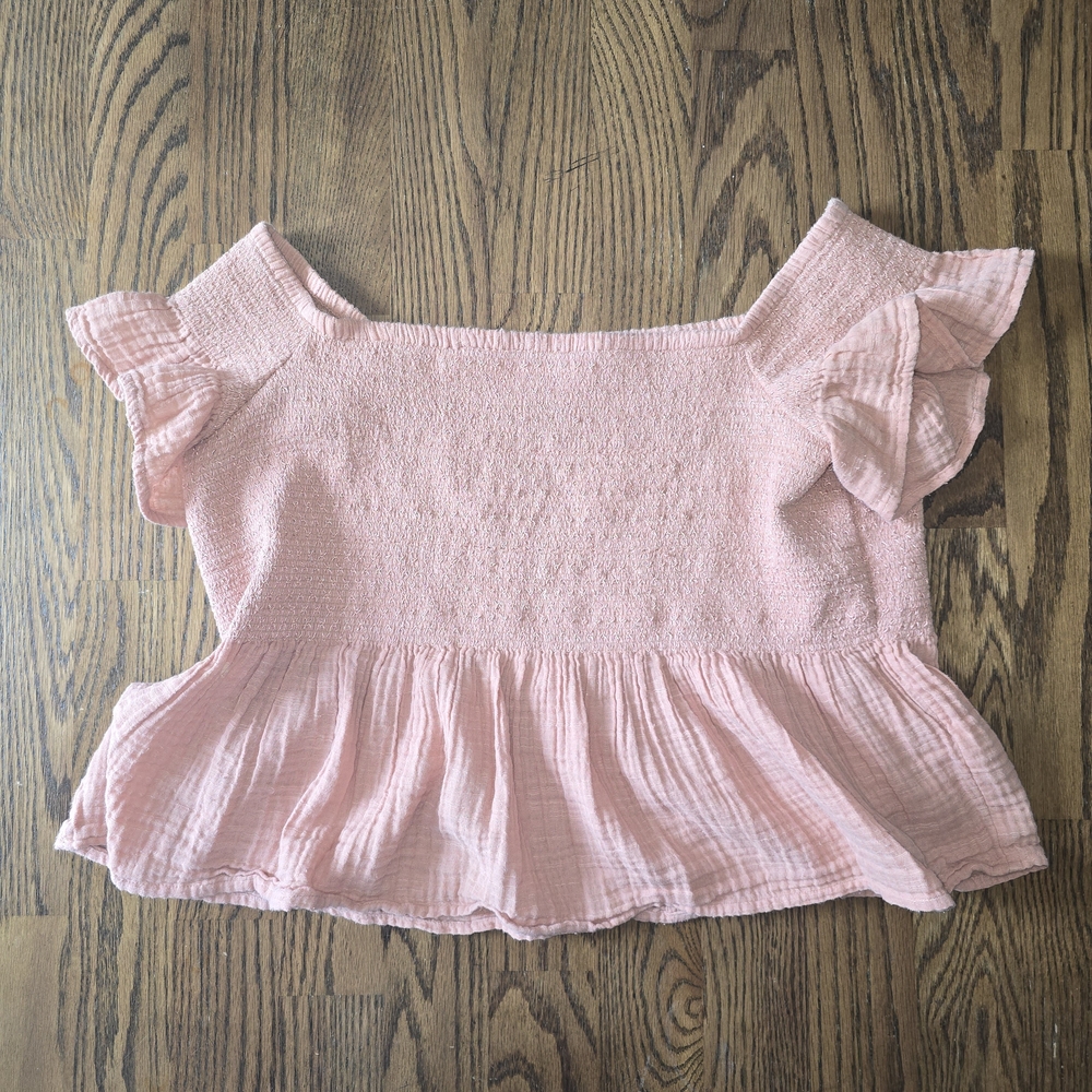 American Eagle Outfitters Pink Blouse